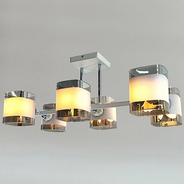 Светильник Айтин-Про НПБ 02-6*60-101 9089/6 белый/хром