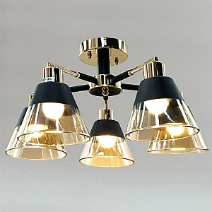 Светильник Айтин-Про НПБ 02-5*60-105 9080/5 золото/черный. Изображение - 1