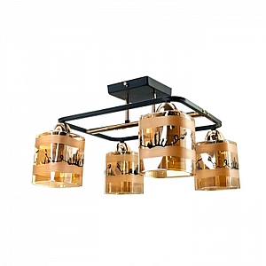 Светильник Айтин-Про НПБ 02-4*60-101 8001/4 черный/золото