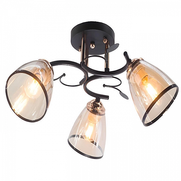 Светильник Айтин-Про НПБ 02-3*60-101 10134/3 золото/черный