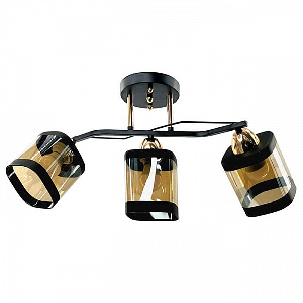 Светильник Айтин-Про НПБ 02-3*60-101 9079/3 черный/золото