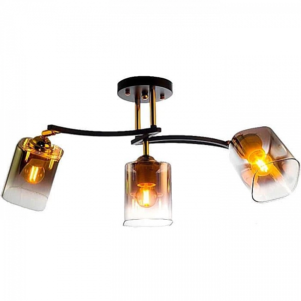 Светильник Айтин-Про НПБ 02-3*60-101 N5277/3 черный/золото