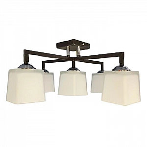 Светильник Айтин-Про НПБ 02-5*60-101 N6116/5 кофе/хром