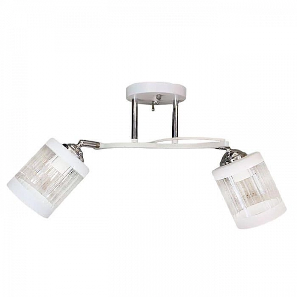 Светильник Айтин-Про НПБ 02-2*60-101 N6211/2 белый/хром