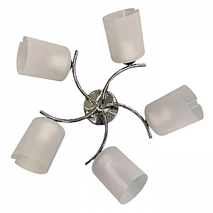 Светильник Айтин-Про НПБ 02-5*60-101 K2180/5 чёрный/хром