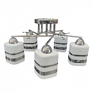 Светильник Айтин-Про НПБ 02-5*60-101 8195/5A хром