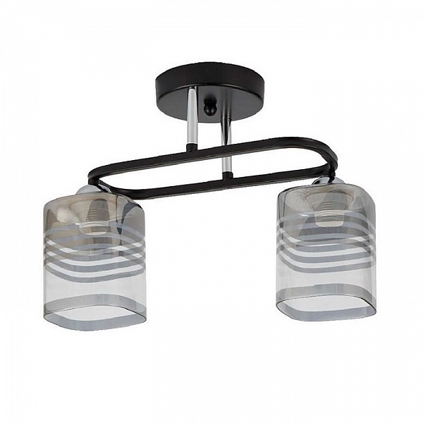 Светильник Айтин-Про НПБ 02-2*60-101 70209/2 черный/хром