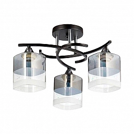 Светильник Айтин-Про НПБ 02-3*60-101 5015/3 черный/хром