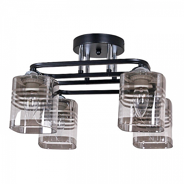 Светильник Айтин-Про НПБ 02-4*60-101 70209/4 черный/хром