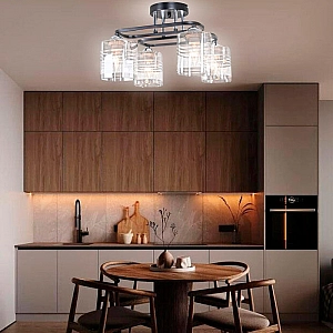 Светильник Айтин-Про НПБ 02-4*60-101 70209/4 черный/хром. Изображение - 1