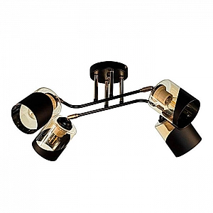 Светильник Айтин-Про НПБ 02-4*60-101 XA1564B/4 черный/золото