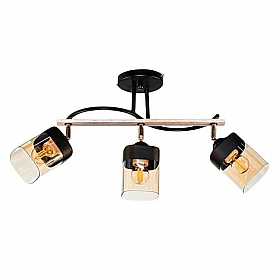 Светильник Айтин-Про НПБ 02-3*60-101 XA1644B/3 черный/золото