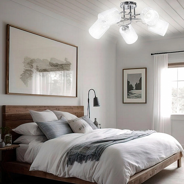 Светильник Айтин-Про НПБ 02-5*60-101 XA1079/5 хром