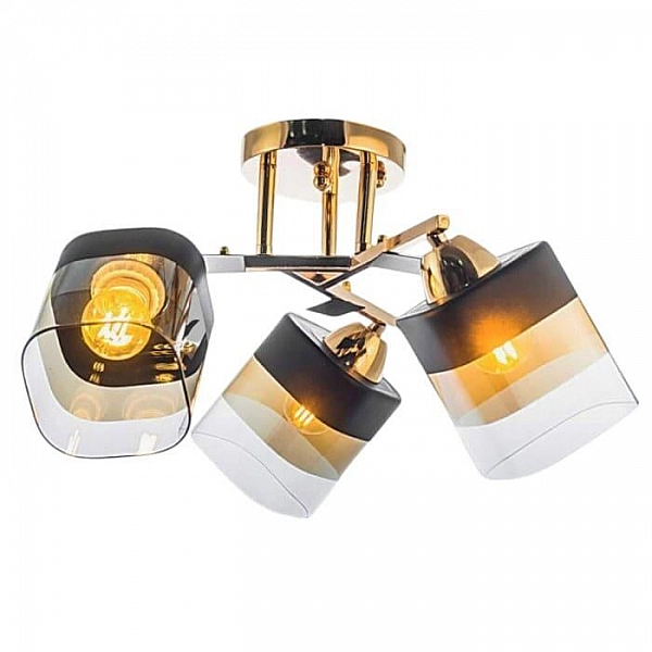 Светильник Айтин-Про НПБ 02-3*60-101 9139/3 золото/черный
