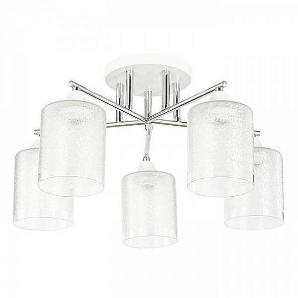 Светильник Айтин-Про НПБ 02-5*60-101 6196/5 белый/хром