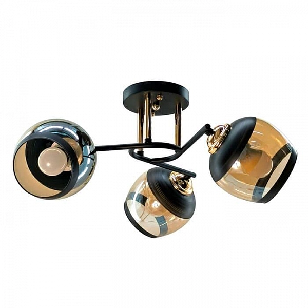 Светильник Айтин-Про НПБ 02-3*60-101 A3615/3 черный/золото