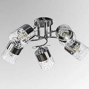 Светильник Айтин-Про НПБ 02-5*60-101 XA1294/5 хром. Изображение - 1