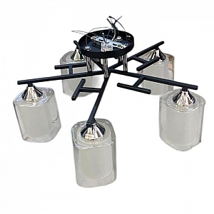 Светильник Айтин-Про НПБ 02-5*60-101 5019/5 черный/хром. Изображение - 1