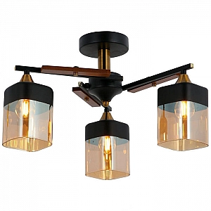 Светильник Айтин-Про НПБ 02-3*60-105 RH8185/3 черный/золото