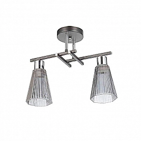 Светильник Айтин-Про НПБ 02-2*60-101 6289/2 черный/хром