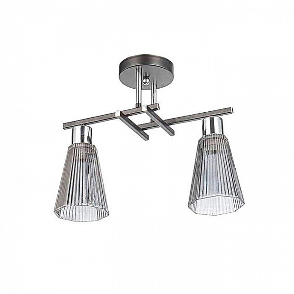 Светильник Айтин-Про НПБ 02-2*60-101 6289/2 черный/хром