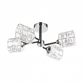 Светильник Айтин-Про НПБ 02-4*60-105 6262/4 хром/черный