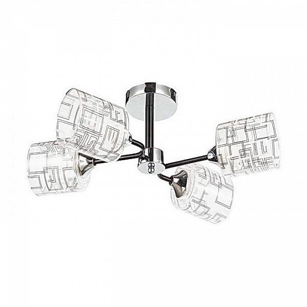 Светильник Айтин-Про НПБ 02-4*60-105 6262/4 хром/черный