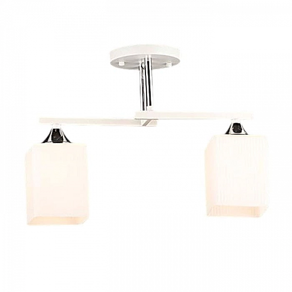 Светильник Айтин-Про НПБ 02-2*60-101 N6788/2 белый/хром