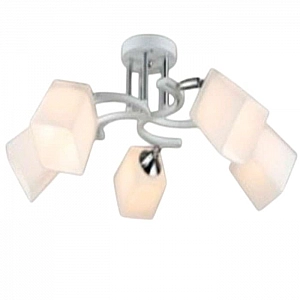 Светильник Айтин-Про НПБ 02-5*60-101 N6107/5 белый/хром