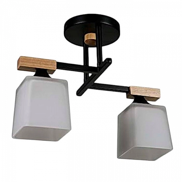 Светильник Айтин-Про НПБ 02-2*60-101 96189/2 черный