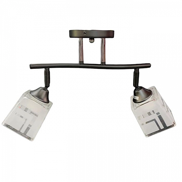 Светильник Айтин-Про НПБ 02-2*60-101 96223/2 черный/хром