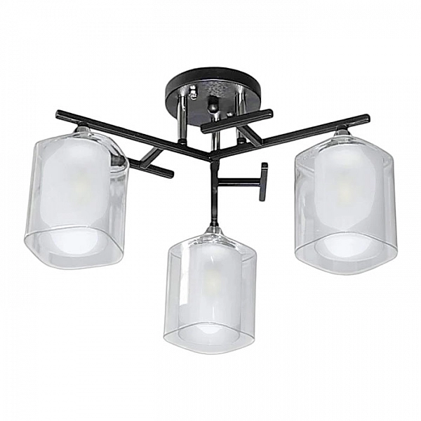 Светильник Айтин-Про НПБ 02-3*60-101 5019/3 черный/хром