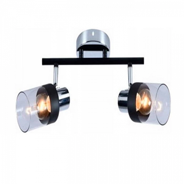 Светильник Айтин-Про НПБ 02-2*60-102 S6955/2 хром/черный