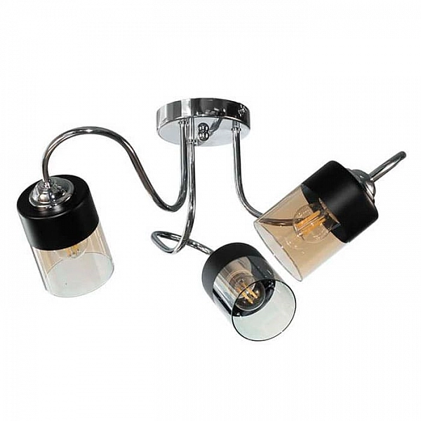 Светильник Айтин-Про НПБ 02-3*60-102 C1445/3A хром/черный