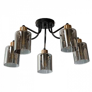 Светильник Айтин-Про НПБ 02-5*60-102 S6983/5 черный/золото