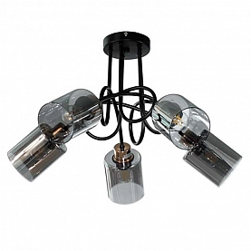 Светильник Айтин-Про НПБ 02-5*60-101 S6984/5 черный/золото