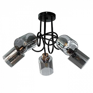 Светильник Айтин-Про НПБ 02-5*60-101 S6984/5 черный/золото