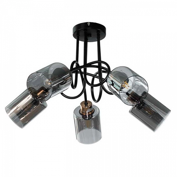 Светильник Айтин-Про НПБ 02-5*60-101 S6984/5 черный/золото