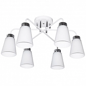 Светильник Айтин-Про НПБ 02-6*40-101 07539/6 белый/хром