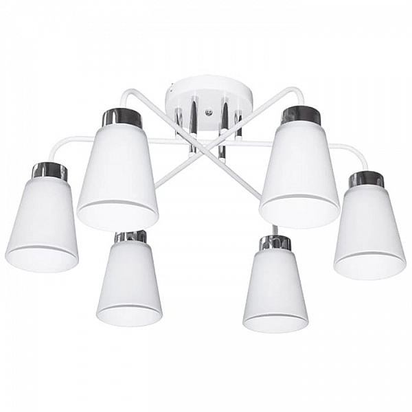 Светильник Айтин-Про НПБ 02-6*40-101 07539/6 белый/хром