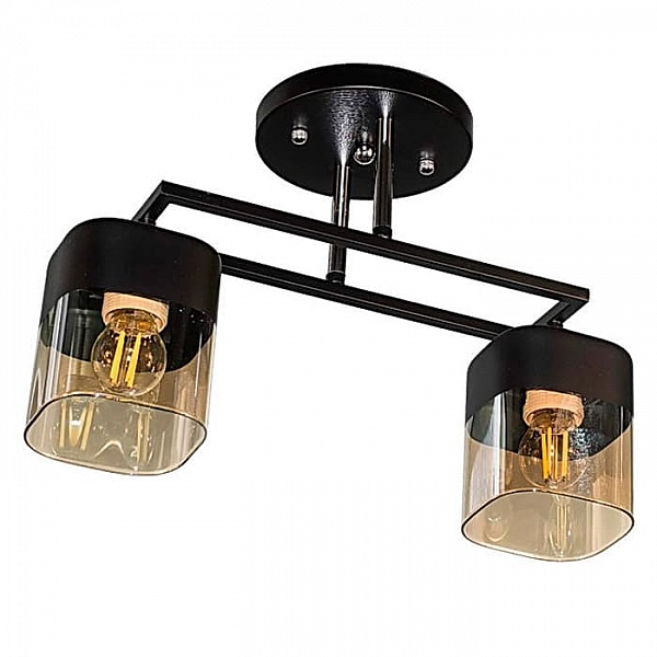 Светильник Айтин-Про НПБ 02-2*60-101 M225B/2 черный