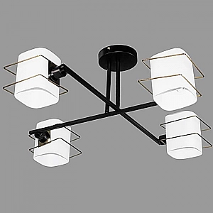 Светильник Айтин-Про НПБ 02-4*60-101 6705/4 черный. Изображение - 1