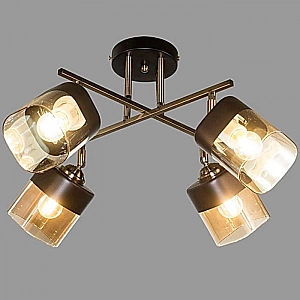 Светильник Айтин-Про НПБ 02-4*60-101 51748/4 бронза/черный. Изображение - 1