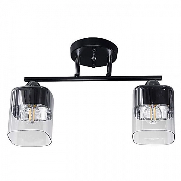 Светильник Айтин-Про НПБ 02-2*40-101 07275/2 черный/хром