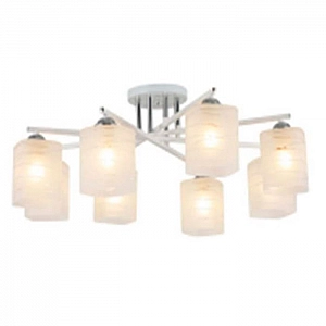 Светильник Айтин-Про НПБ 02-8*40-105 07562/8 белый/хром