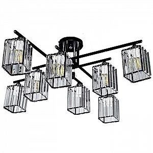 Светильник Айтин-Про НПБ 02-8*60-101 96526/8 черный/хром