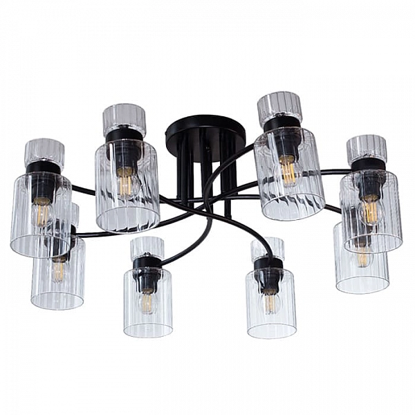 Светильник Айтин-Про НПБ 02-8*40-105 07555/8 черный