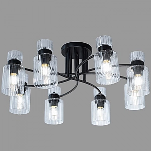 Светильник Айтин-Про НПБ 02-8*40-105 07555/8 черный. Изображение - 1