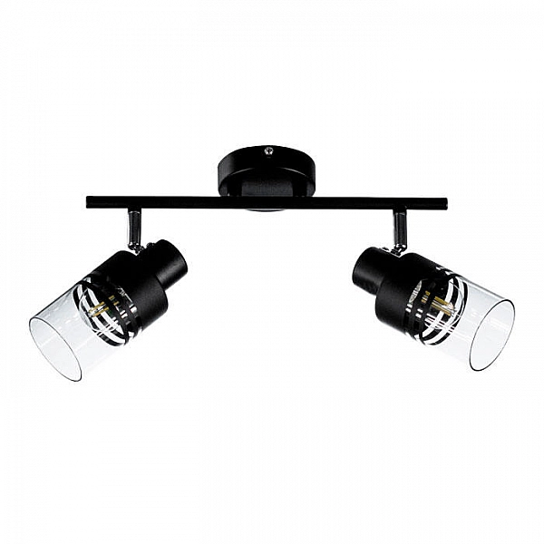 Светильник Айтин-Про НПБ 02-2*40-102 7504/2 черный/хром