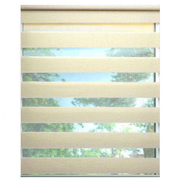 Рулонная штора Lm Decor Фьюжн ДН LB 20-01 52*160 см светло-бежевый